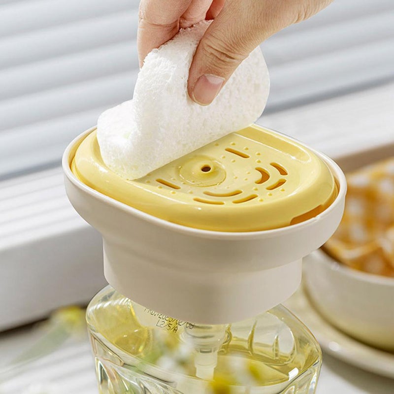 Detergent Presser - Laundry Dispenser,2025 New Portable Dishwashing Liquid Dispenser for Kitchen,Reusable Laundry Detergents Dispensers,Leak Proof Pump Detergent,Great for Washing Dishes - Image 5